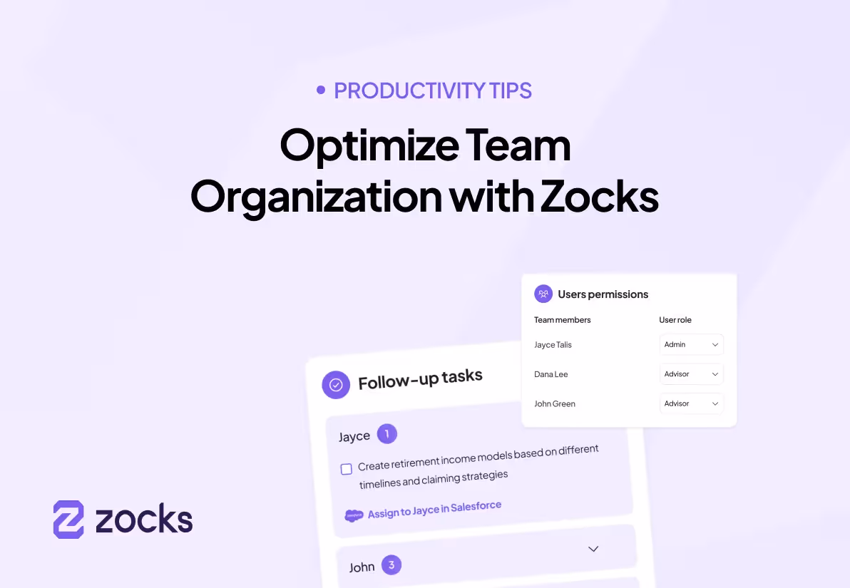 Optimize Team Organization with Zocks