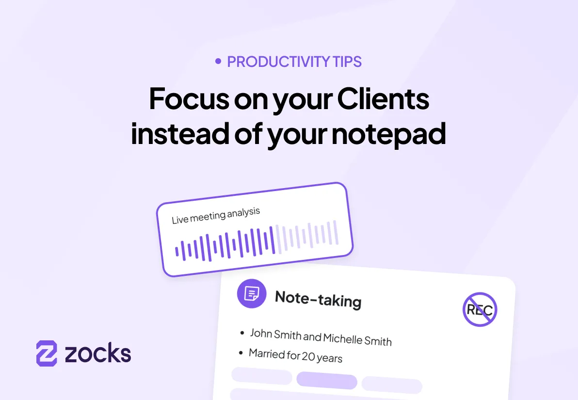 Focus on your Clients instead of your notepad