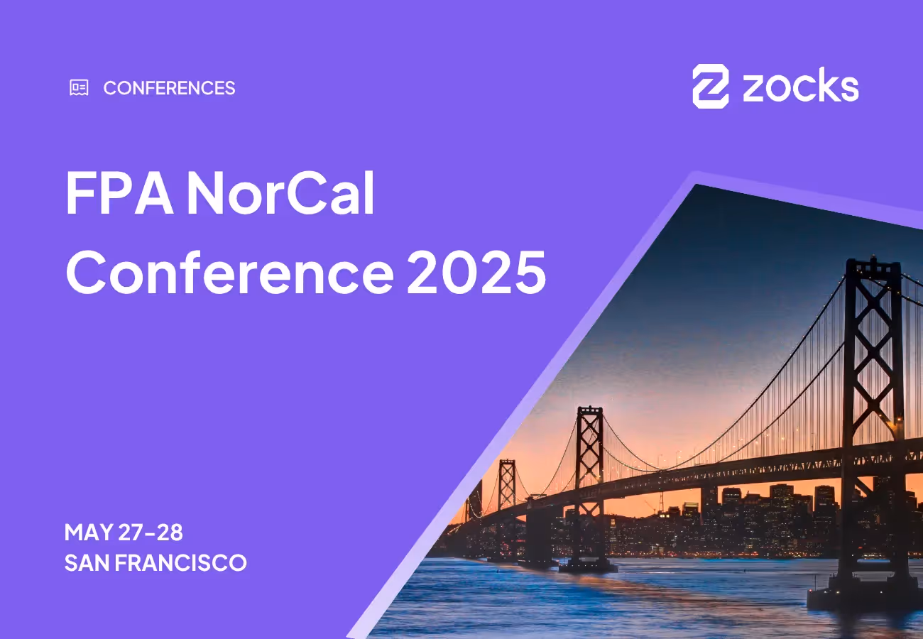 Zocks at FPA NorCal Conference 2025