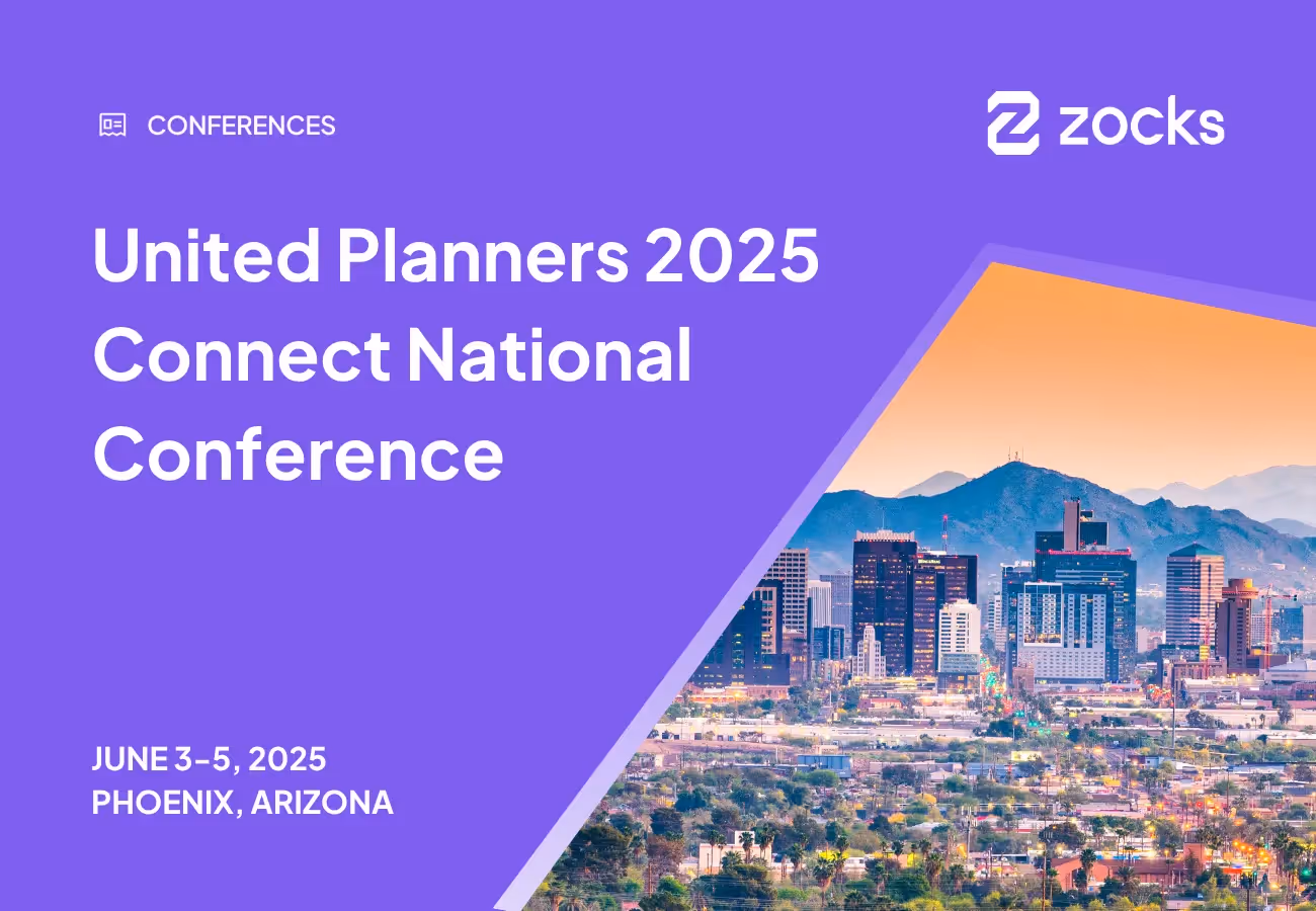 Zocks at United Planners 2025 Connect National Conference