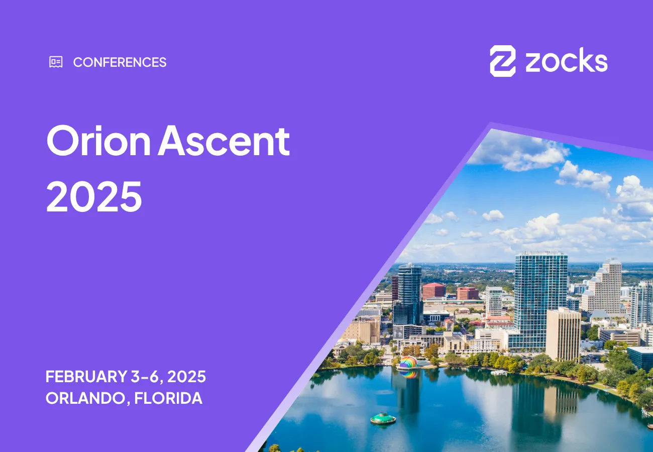 Zocks at Orion Ascent 2025