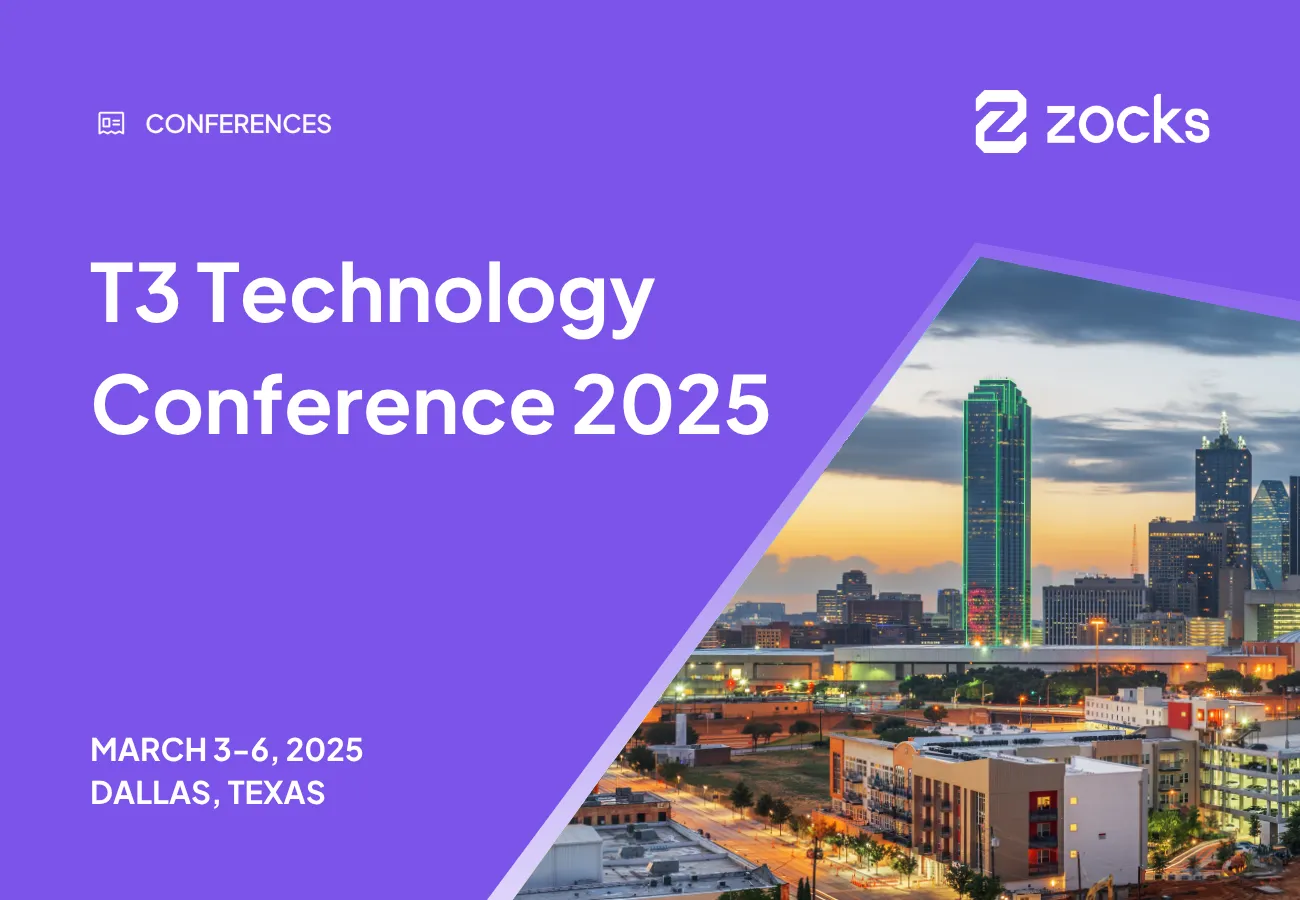 Zocks at T3 Technology Conference 2025