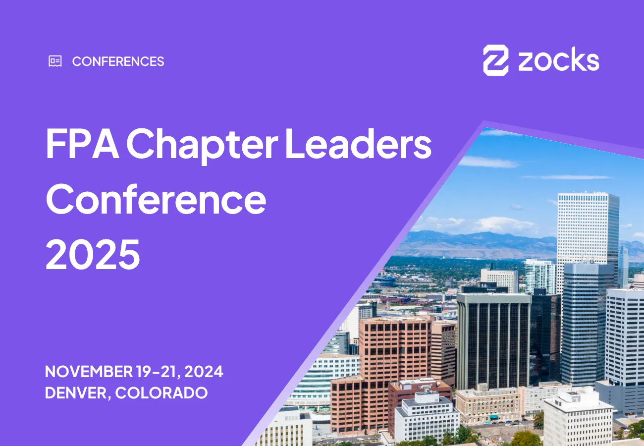 Zocks at the FPA Chapter Leaders Conference