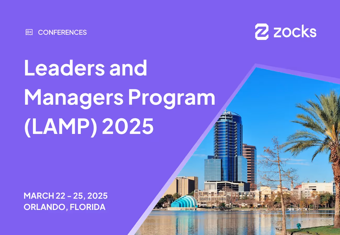 Zocks at Leaders and Managers Program (LAMP) 2025