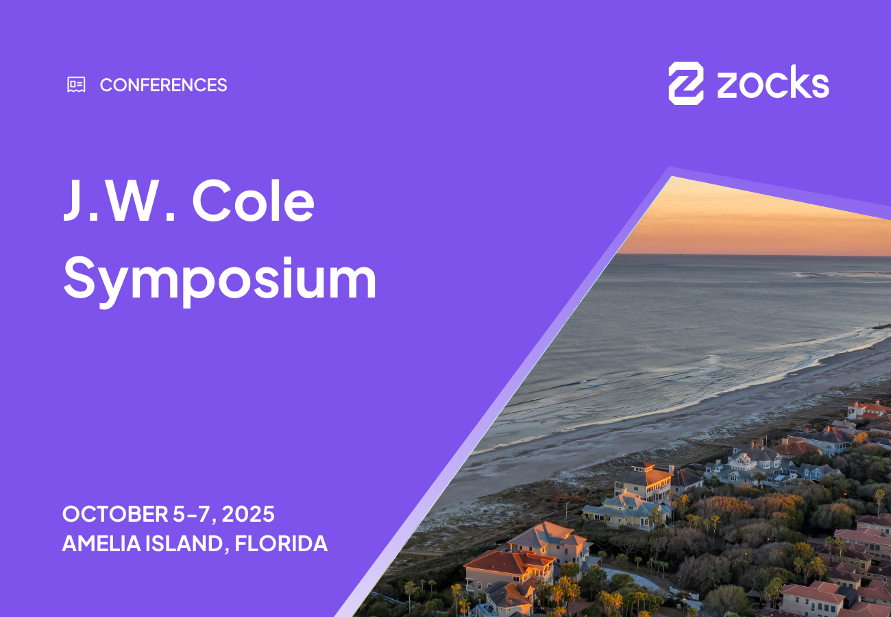 Zocks at J.W. Cole Symposium
