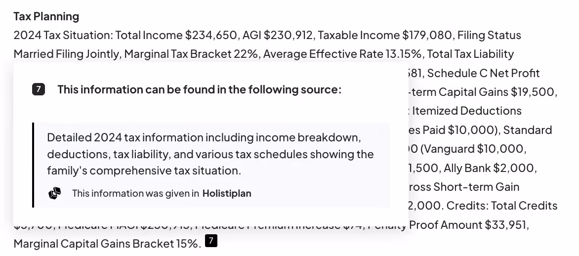 Two-way data sync between Holistiplan and Zocks