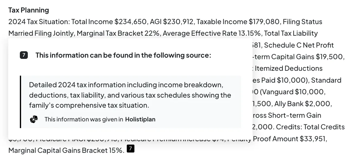 Two-way data sync between Holistiplan and Zocks 