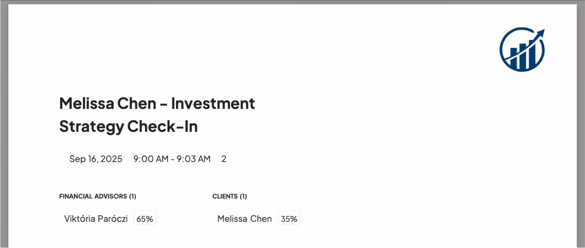 Zocks AI Assistant Branded PDF export