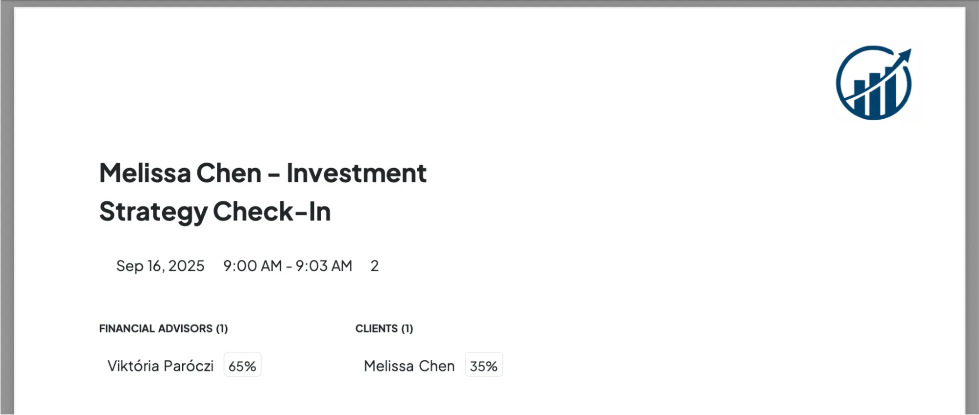 Zocks AI Assistant Branded PDF export