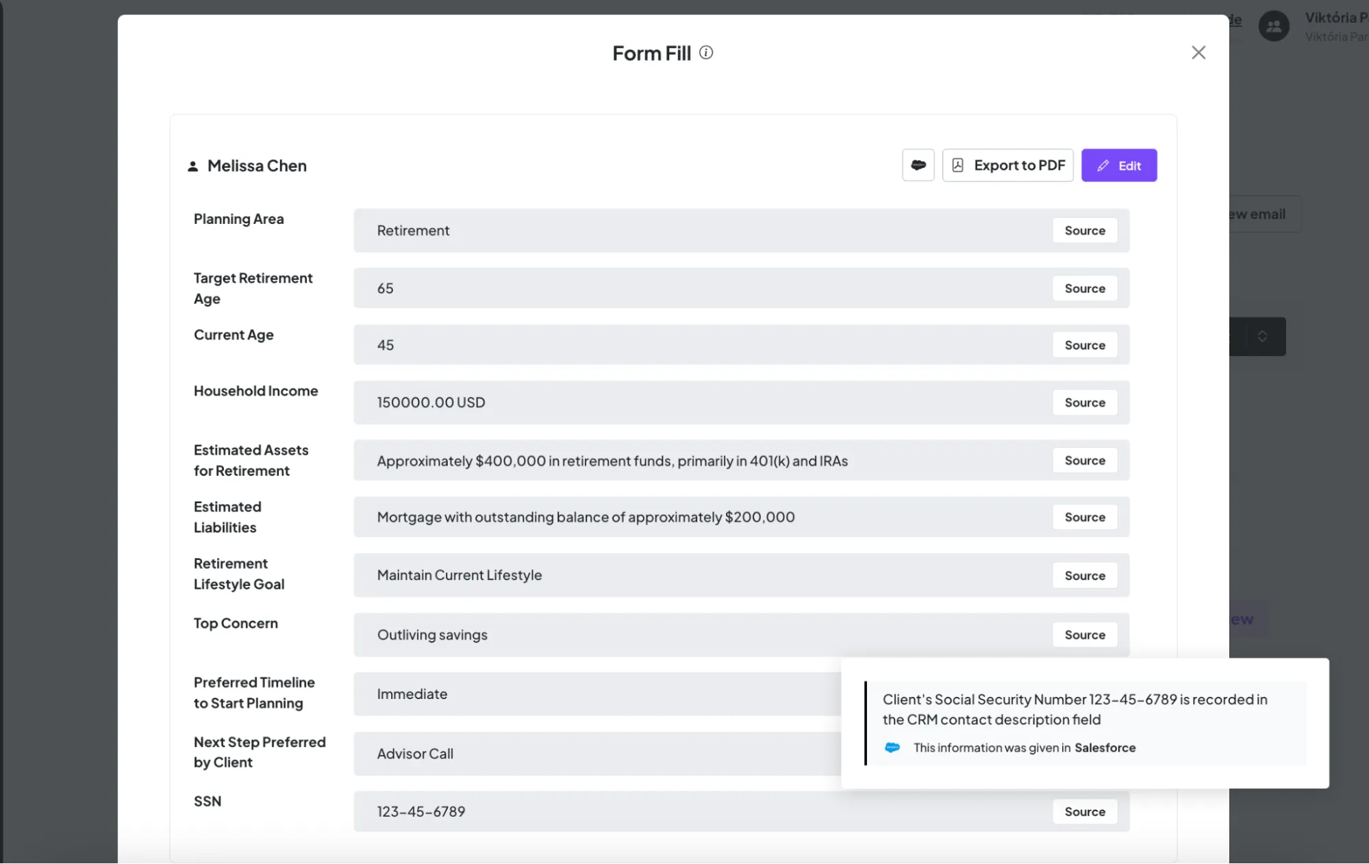 Zocks AI Assistant Form Citation