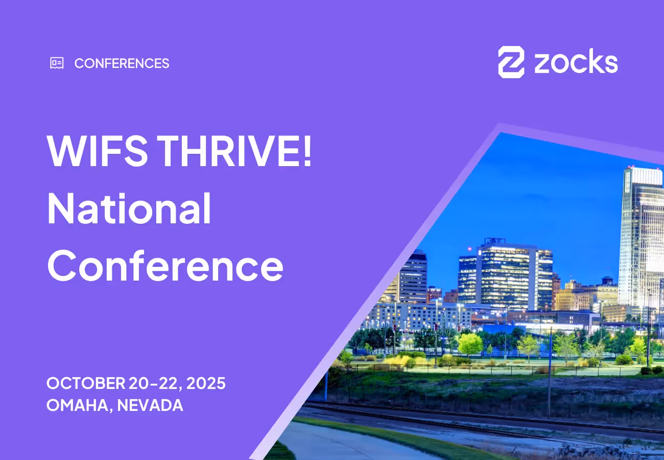Zocks at WIFS THRIVE! National Conference