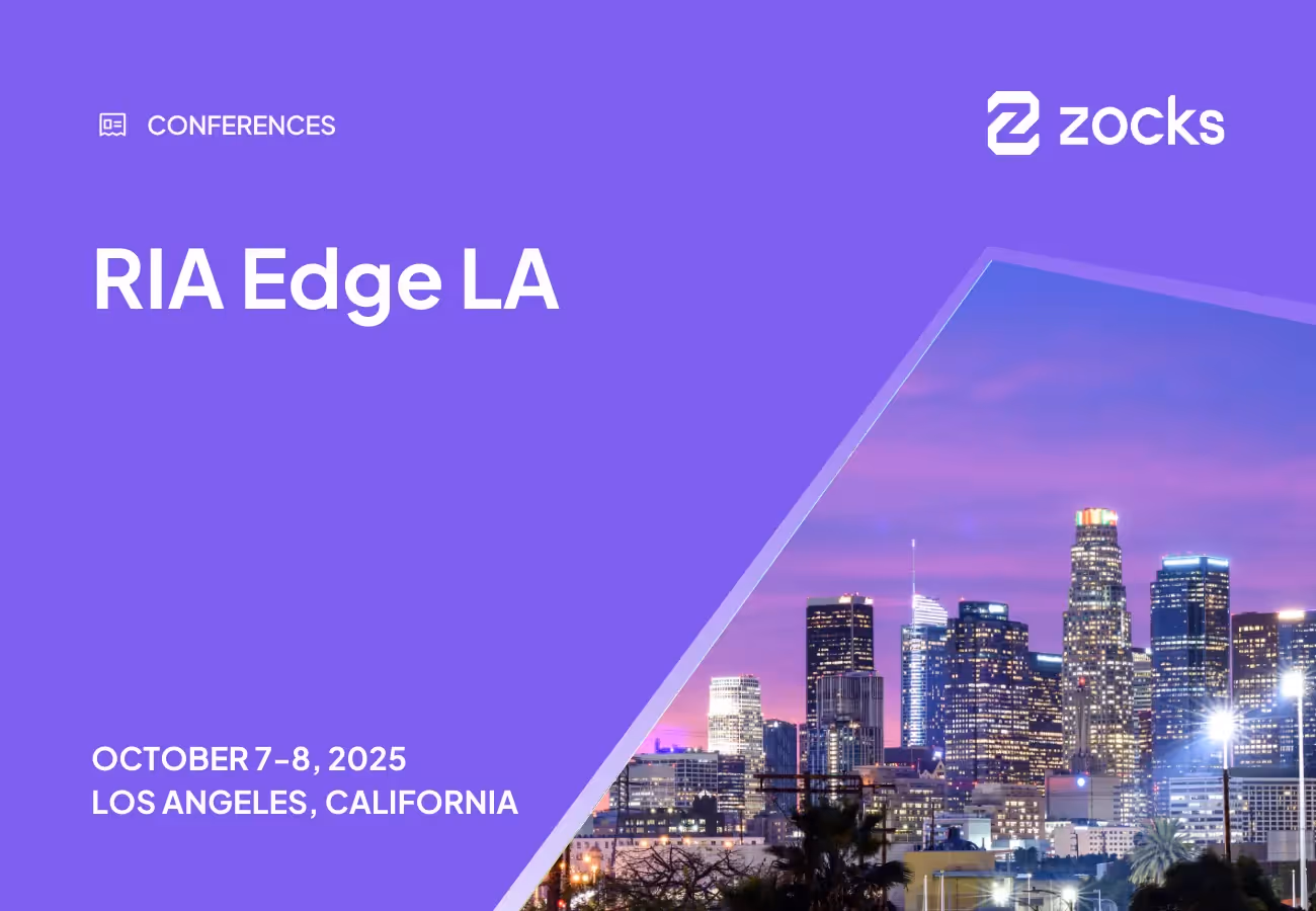 Zocks at RIA Edge LA