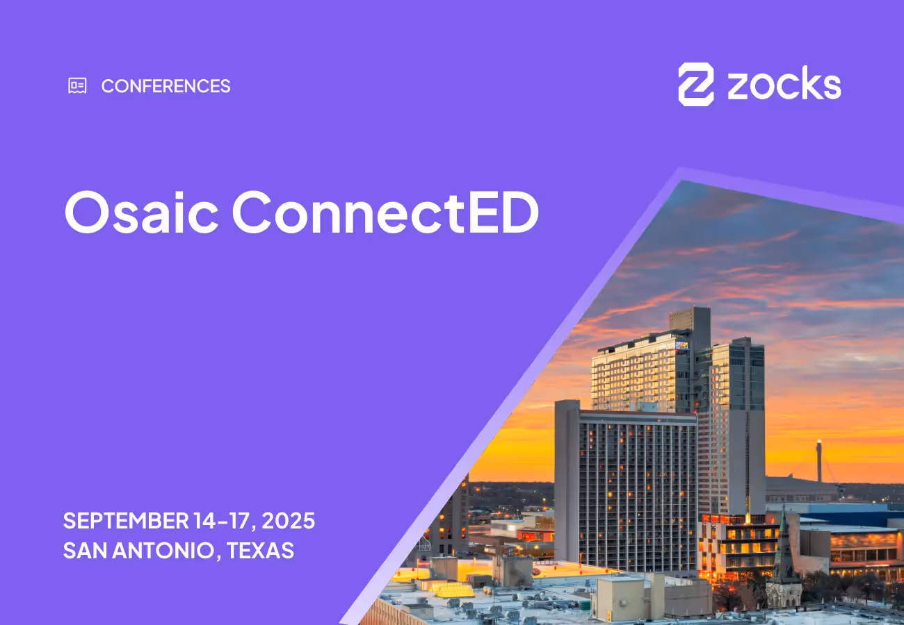 Zocks at Osaic ConnectED 2025