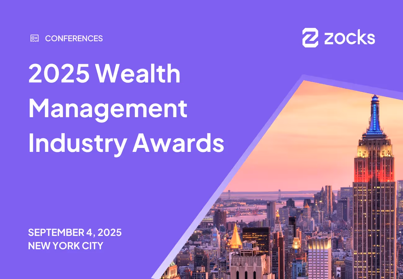 Zocks at the 2025 Wealth Management Industry Awards