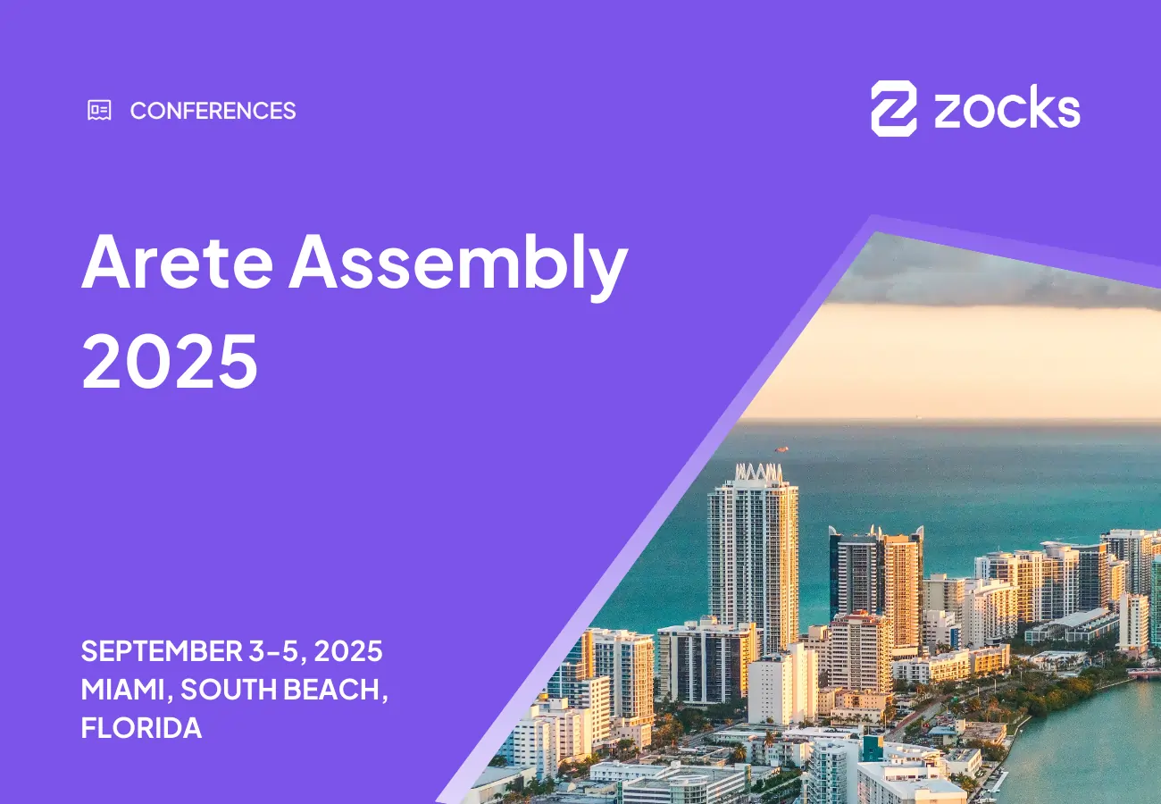 Zocks at Arete Assembly 2025