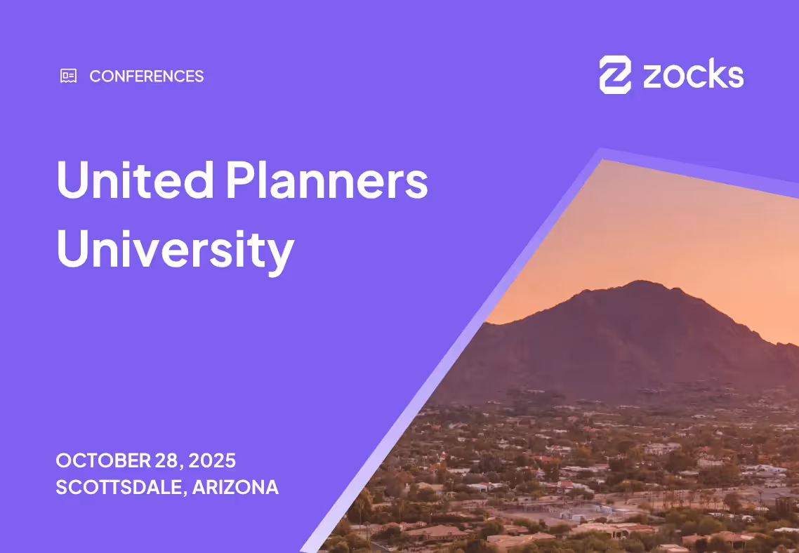 Zocks at United Planners University