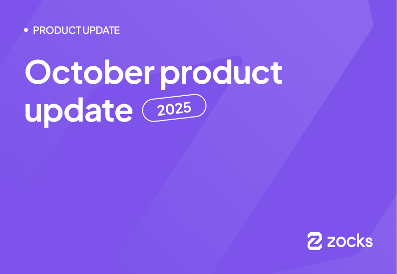 October 2025 Product Update
