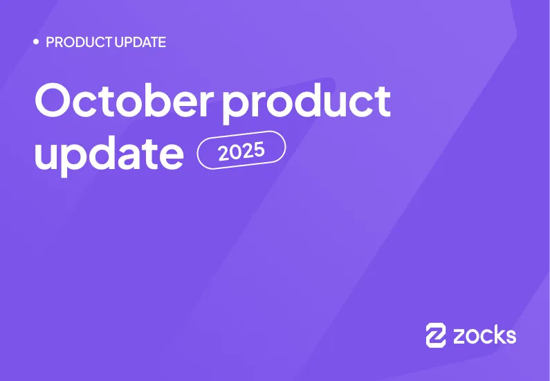 October 2025 Product Update