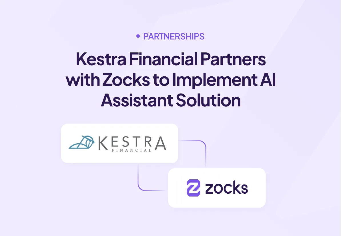 Kestra Financial Partners with Zocks to Implement AI Assistant Solution 