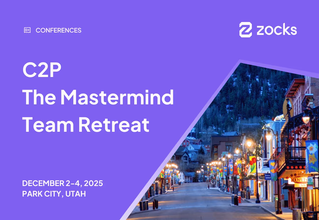 Zocks at The Mastermind Team Retreat