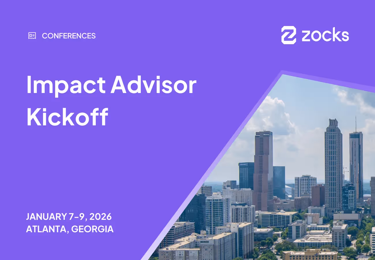 Zocks at Impact Advisor Kickoff 2026