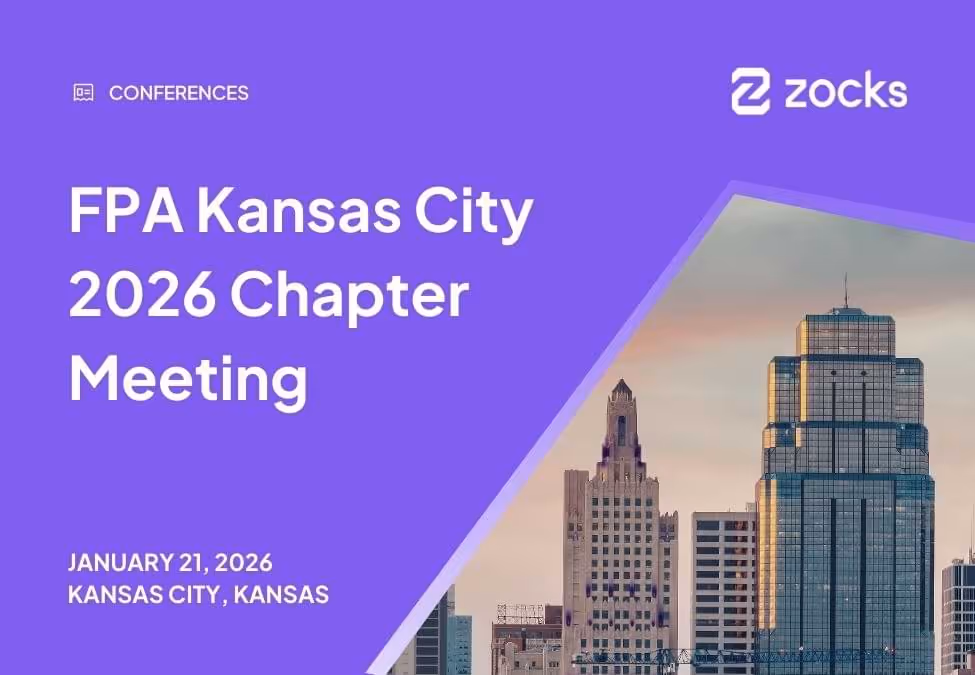 Zocks at FPA Kansas City 2026 Chapter Meeting