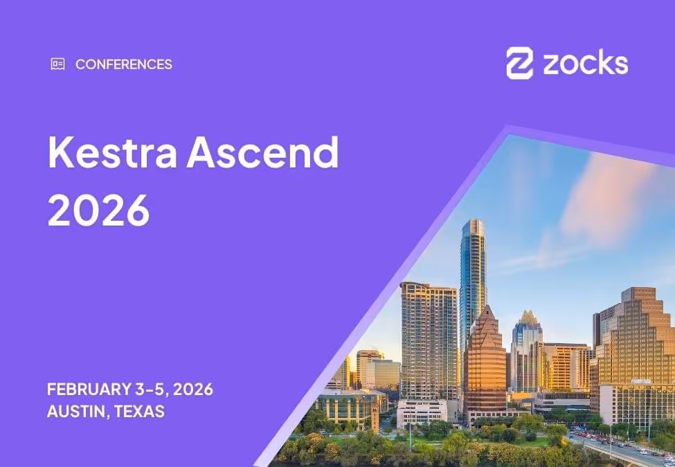 Zocks at Kestra Ascend 2026