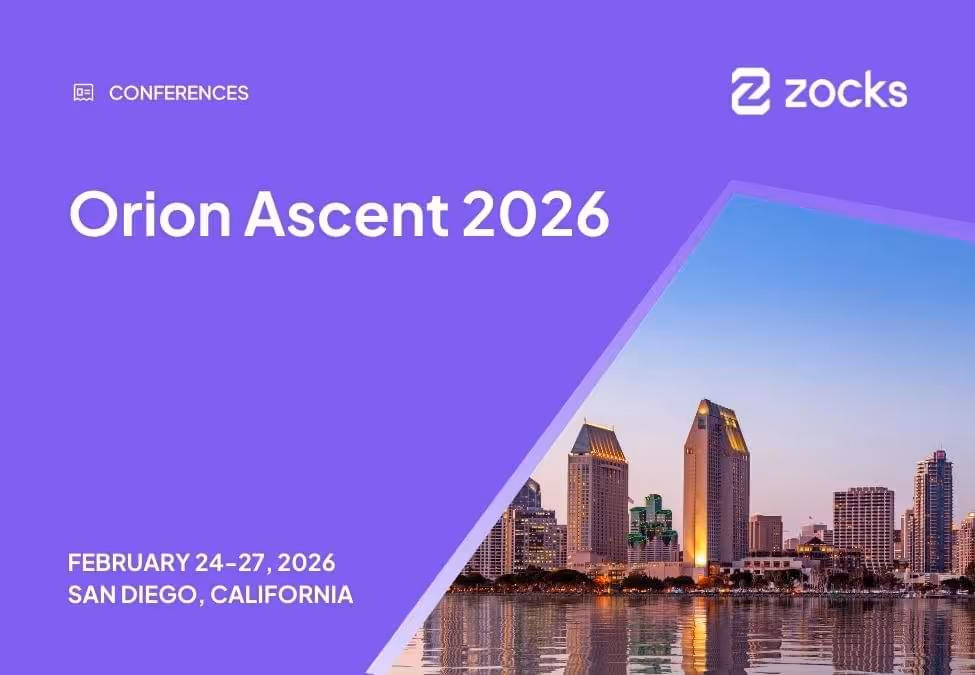 Zocks at Orion Ascent 2026