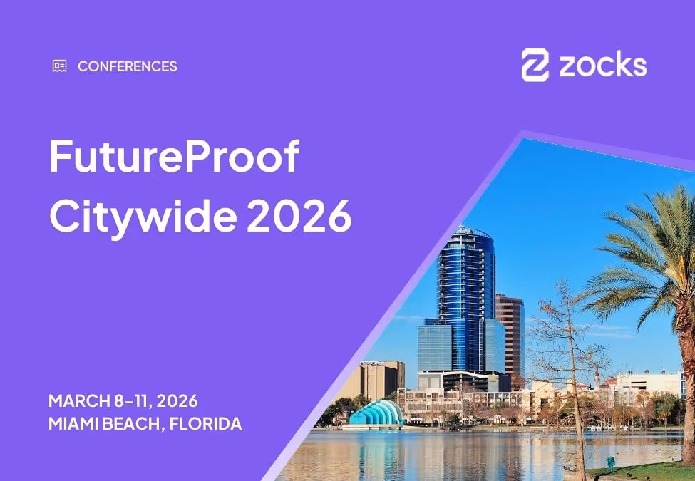 Zocks at FutureProof Citywide 2026