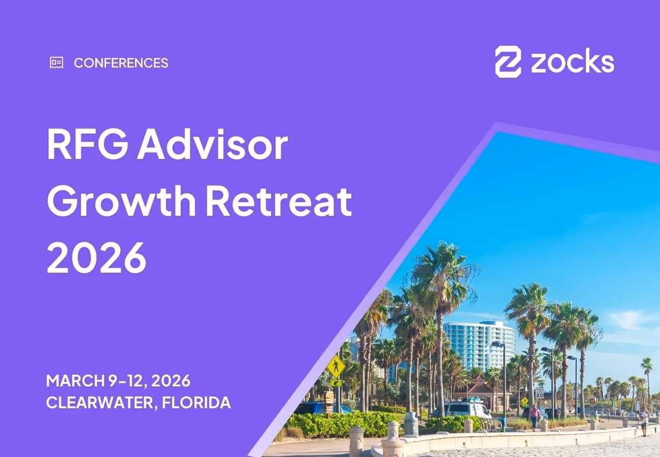 Zocks at RFG Advisor Growth Retreat 2026