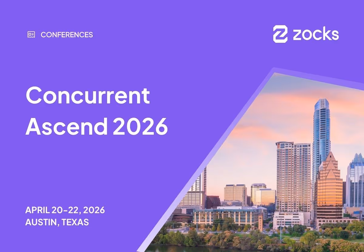 Zocks at Concurrent Ascend 2026