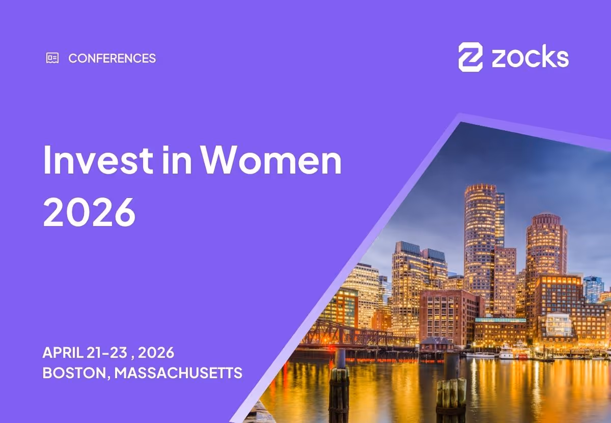 Zocks at Invest in Women 2026
