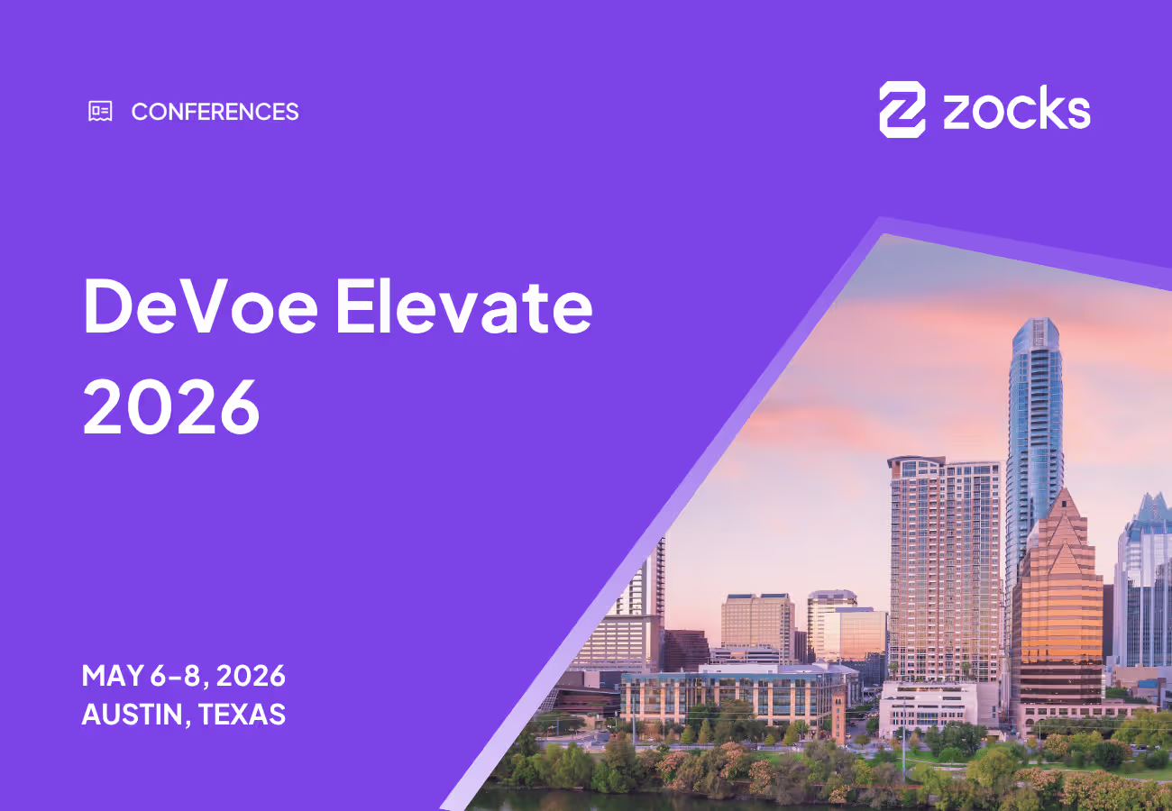 Zocks at DeVoe Elevate Conference 2026