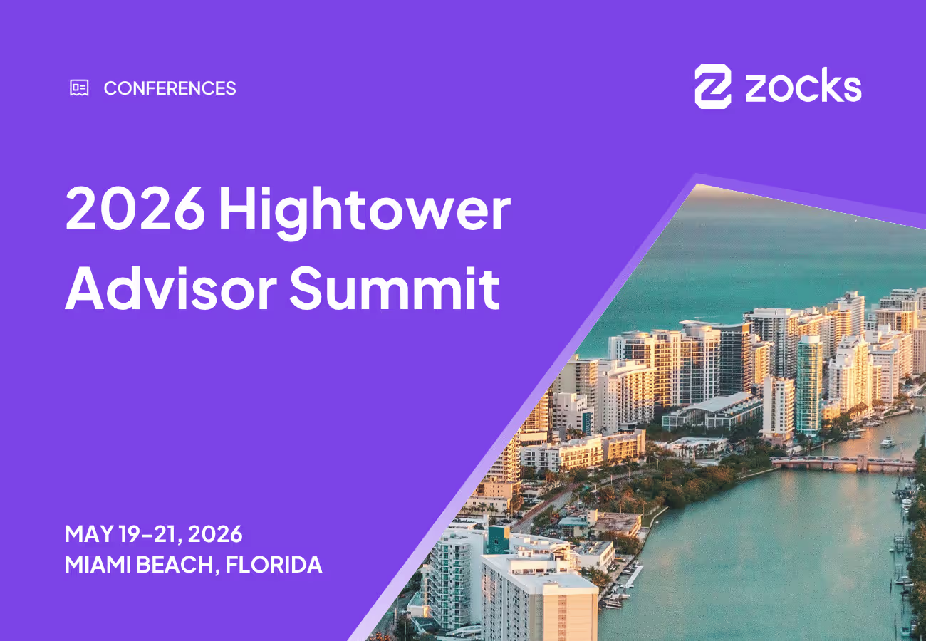 Zocks at Hightower Advisor Summit 2026