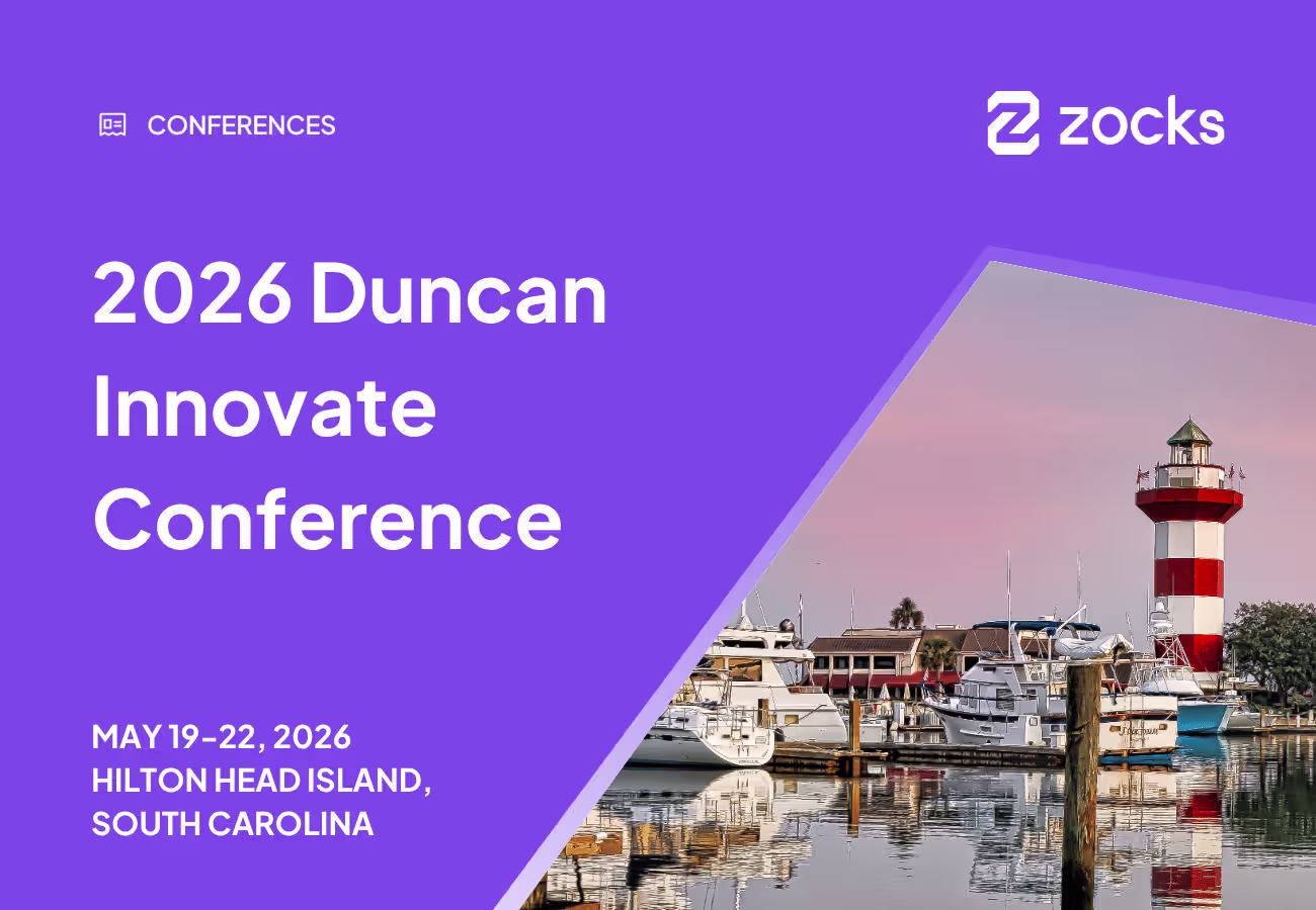Zocks at 2026 Duncan Innovate Conference