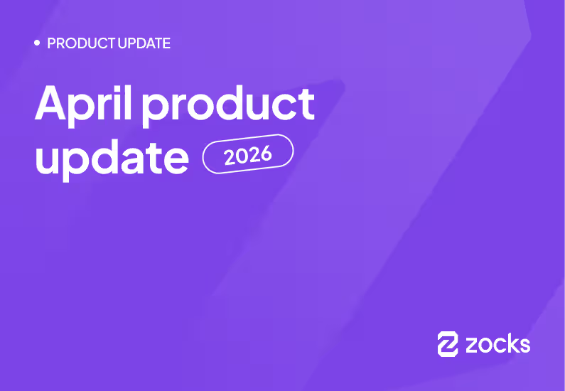 April 2026 Product Update