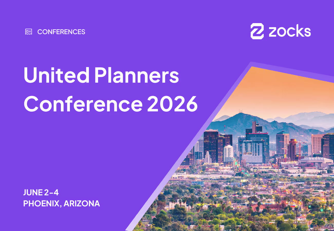 Zocks at United Planners Conference 2026