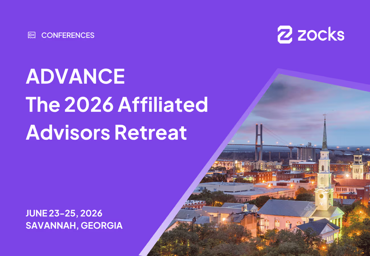 Zocks at ADVANCE: The Affilated Advisors Retreat 2026