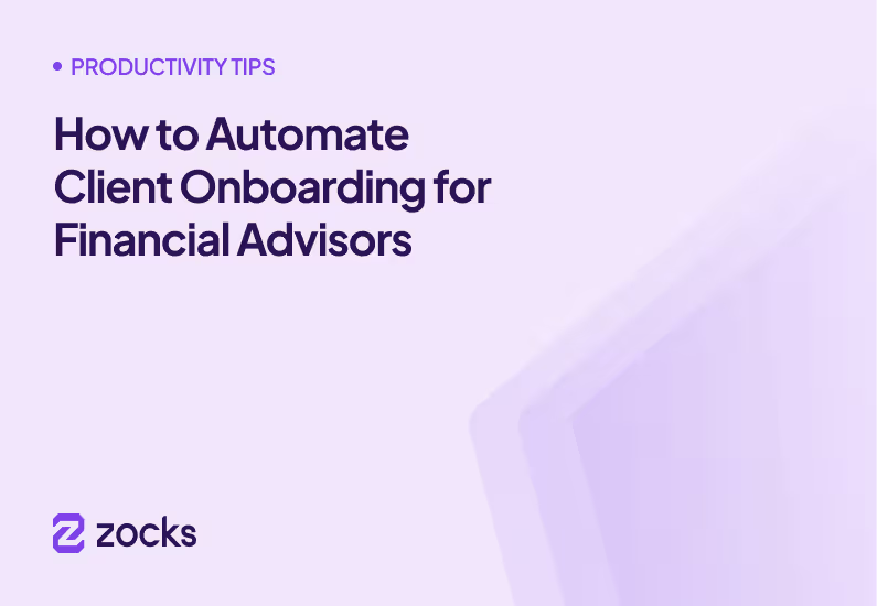 How to Automate Client Onboarding for Financial Advisors