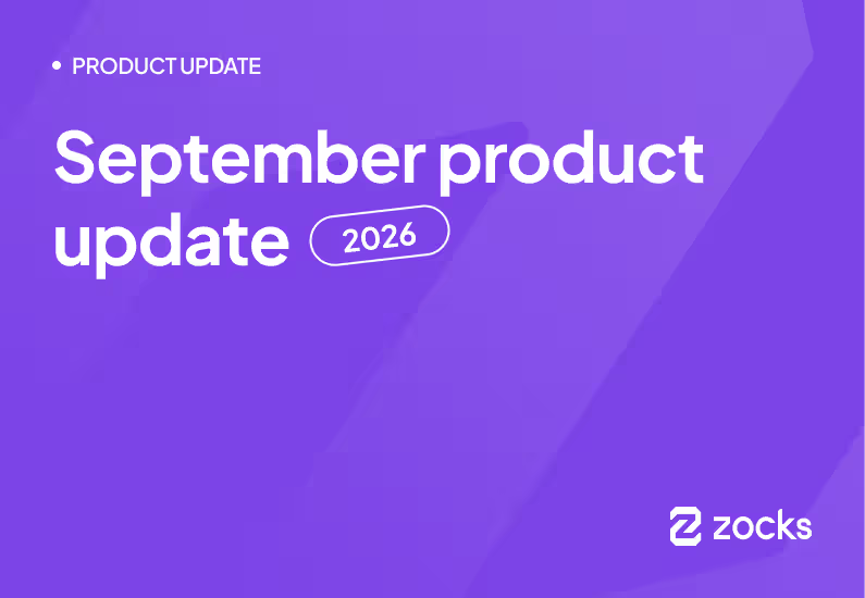 October 2026 Product Update