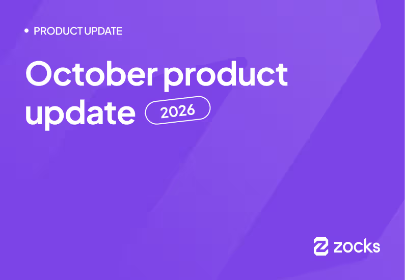 October 2026 Product Update