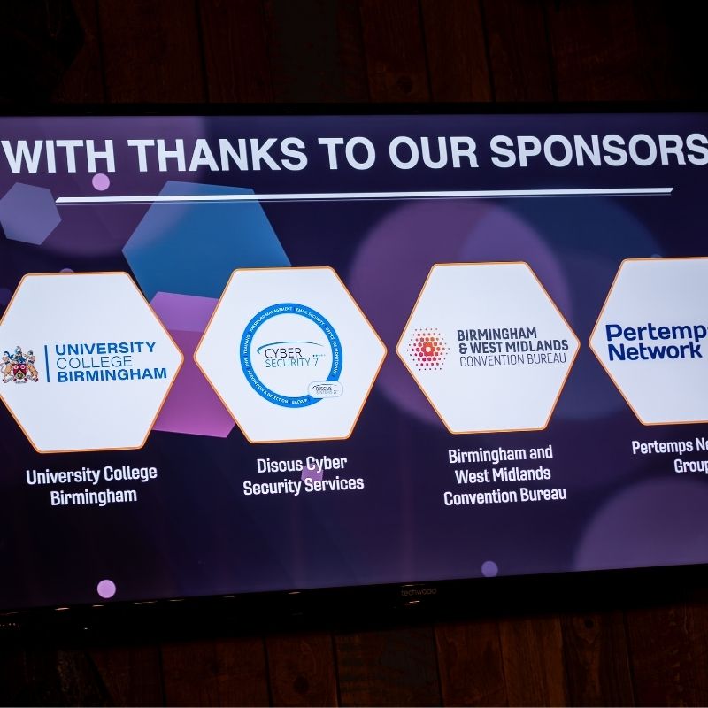 Sponsors on smaller screen