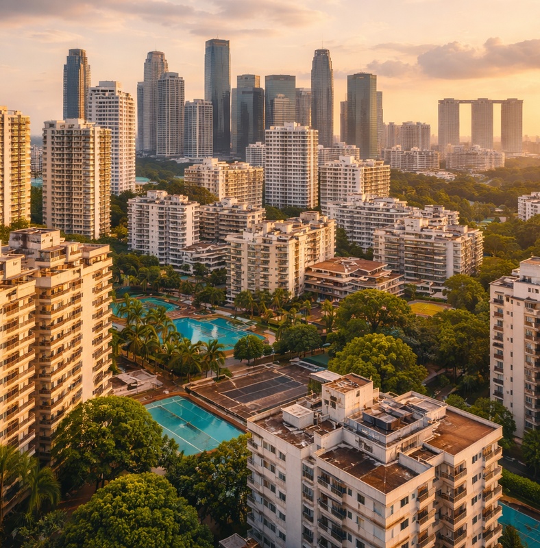 Old Condo, New Questions: The Singapore Buyer’s Guide to Maintenance, Value, and En Bloc Reality