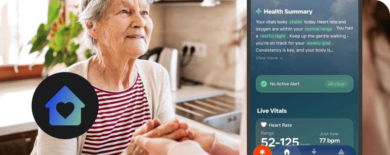 Support more proactive care at home