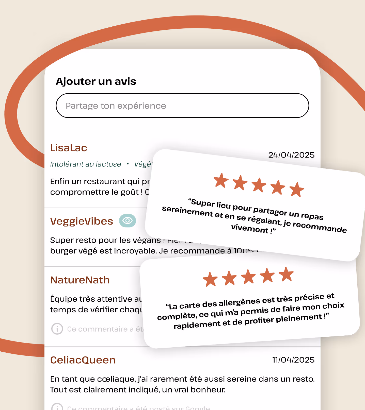 Avis partagé par la communauté sur un restaurant