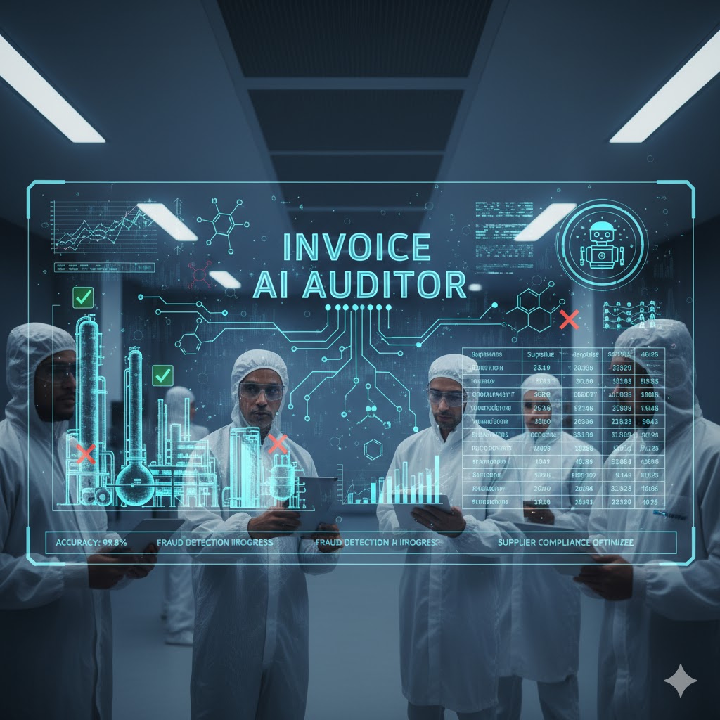Chemical Manufacturer Cuts Manual Effort by 65% with Automated Invoice Auditing