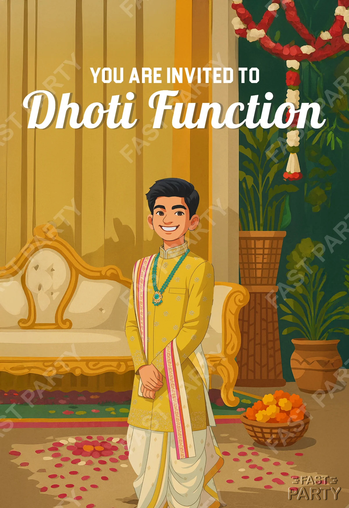 Dhoti Function