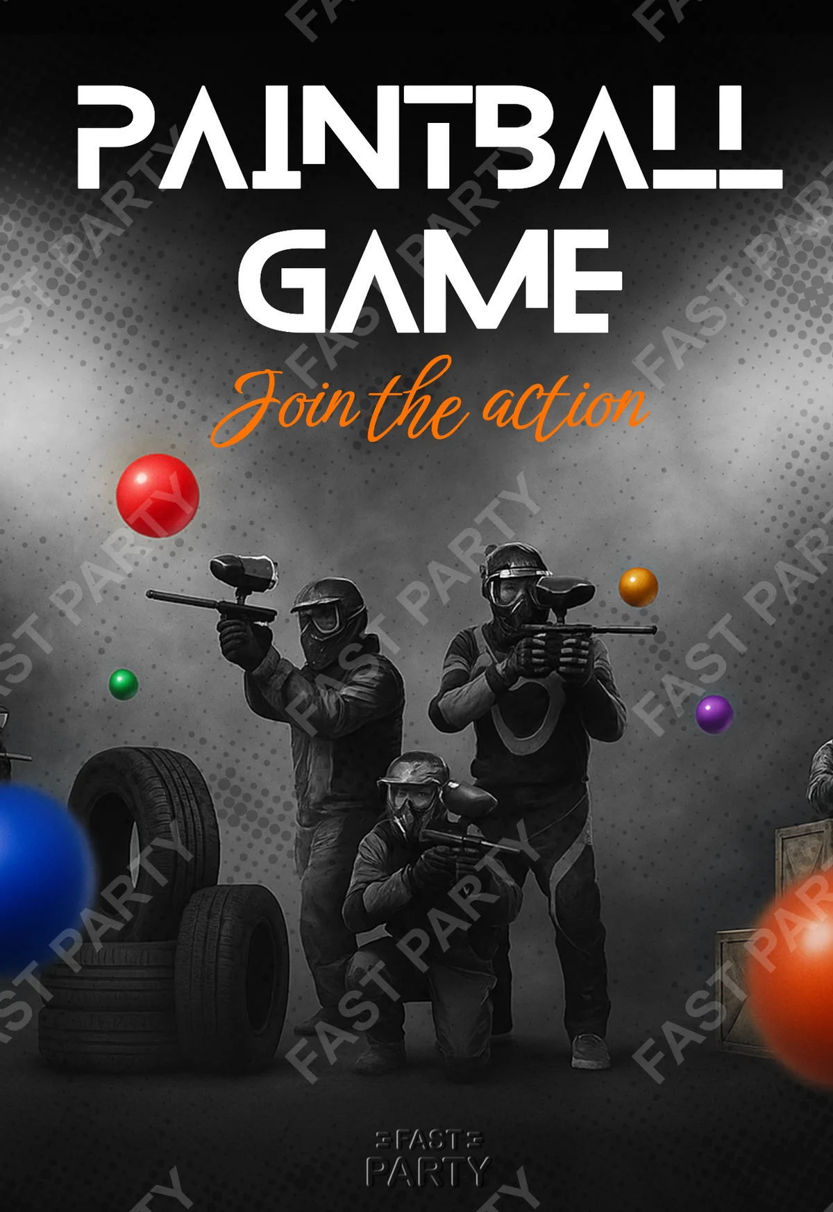 Paintball game