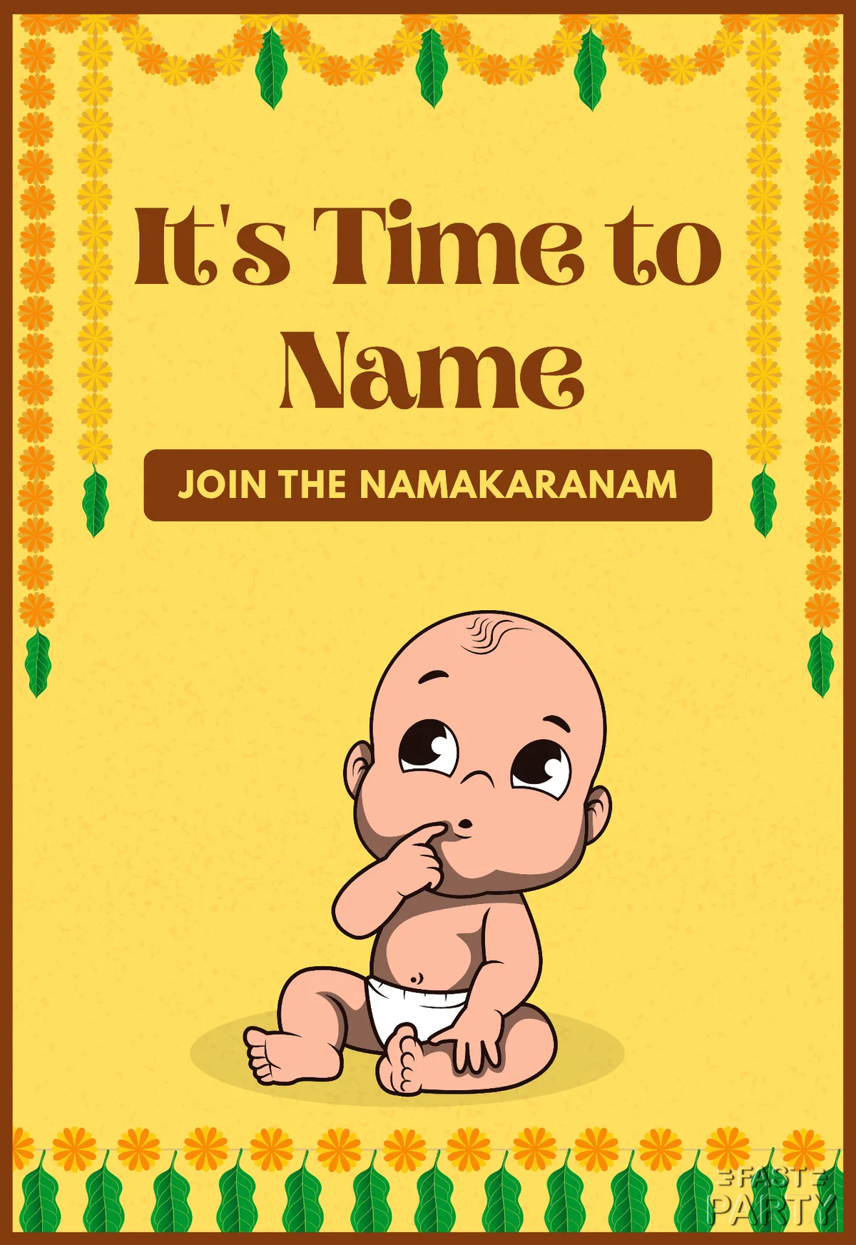 Naming Ceremony — Marigold Border