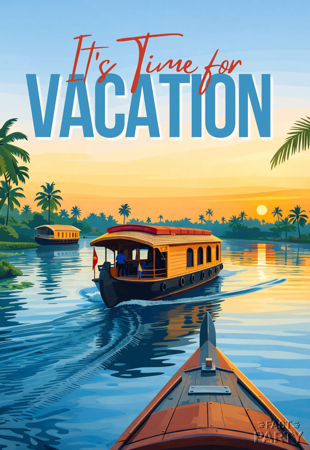 Vacation Time — Kerala Backwaters